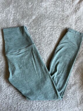 Lululemon Align High-Rise Leggings 25” size 4 in Heathered Tidewater Teal